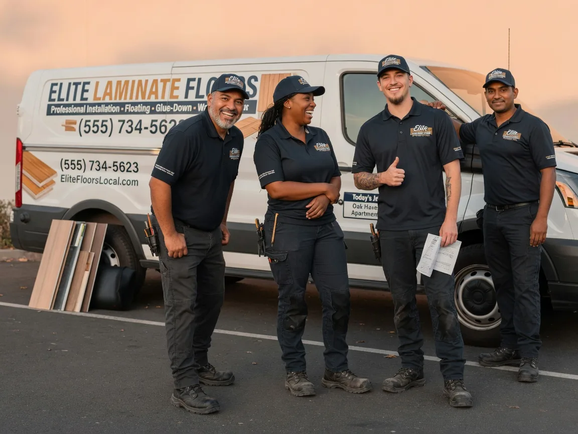 Laminate flooring installation company in Jones, MI